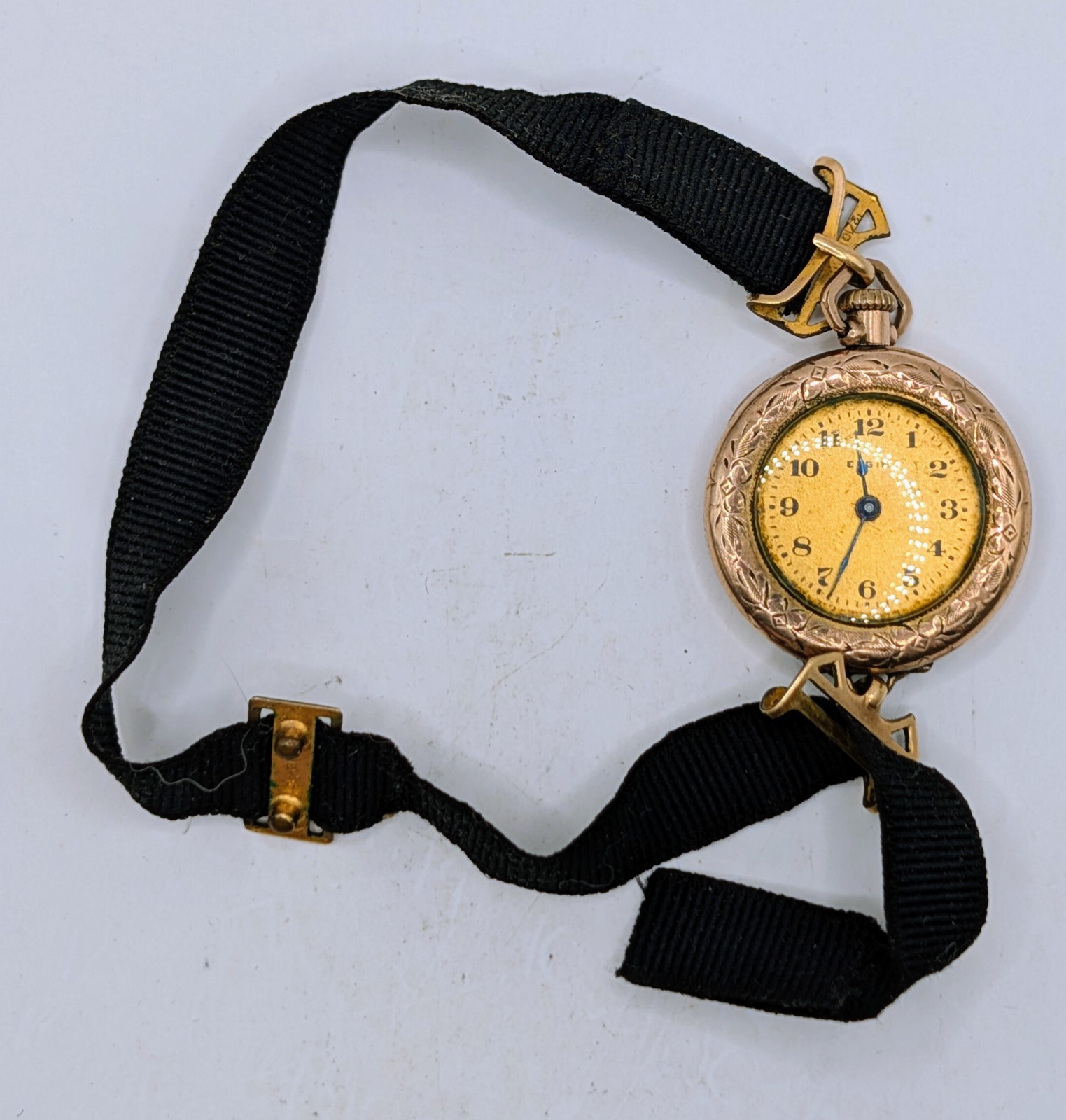 1918 Elgin Antique Ladies Wristwatch 20yr GF Case – For Parts And Restoration