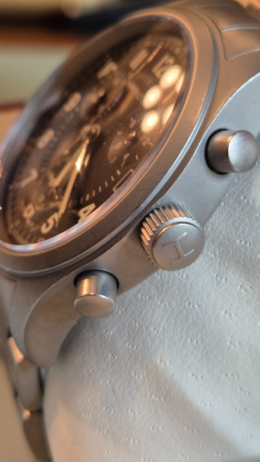 Hamilton Khaki Field Officer Chronograph. Perfect condition