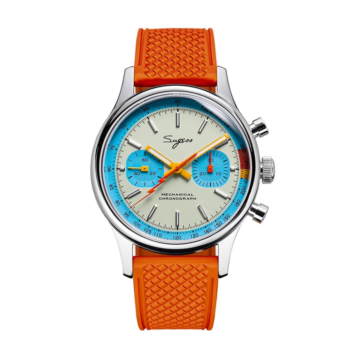 Sugess Chrono Heritage SWAN NECK Dial Chrono SEAGULL 1963 Watch 40MM Fashion