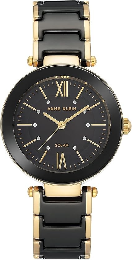 Anne Klein Sustainable Collection Multi-Material Fashion Women’s AK/3844BKGB