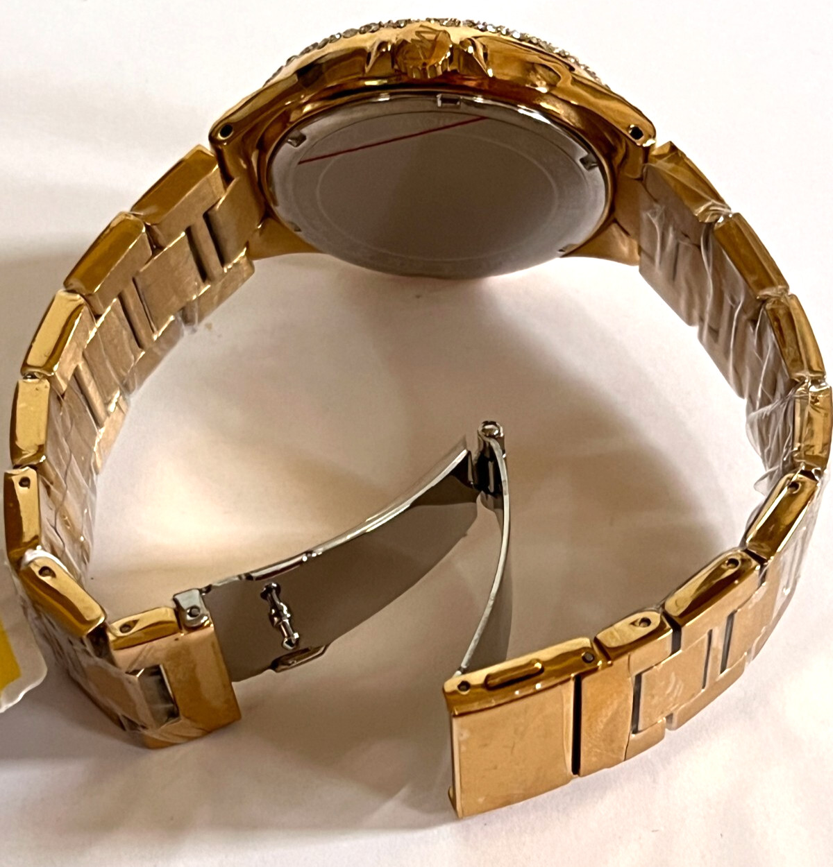 MICHAEL KORS MK6958 Oversized Camille Pavé Gold-Tone Ladies Watch BNWT GBox $495