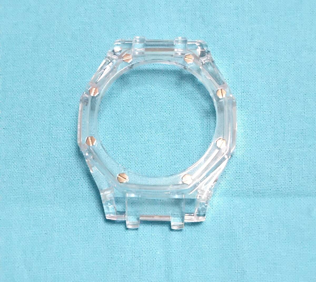 [Unused] G-SHOCK GA-2100 GA-2110 GA-B2100 Clear Bezel Orange Belt Set Casio Oak