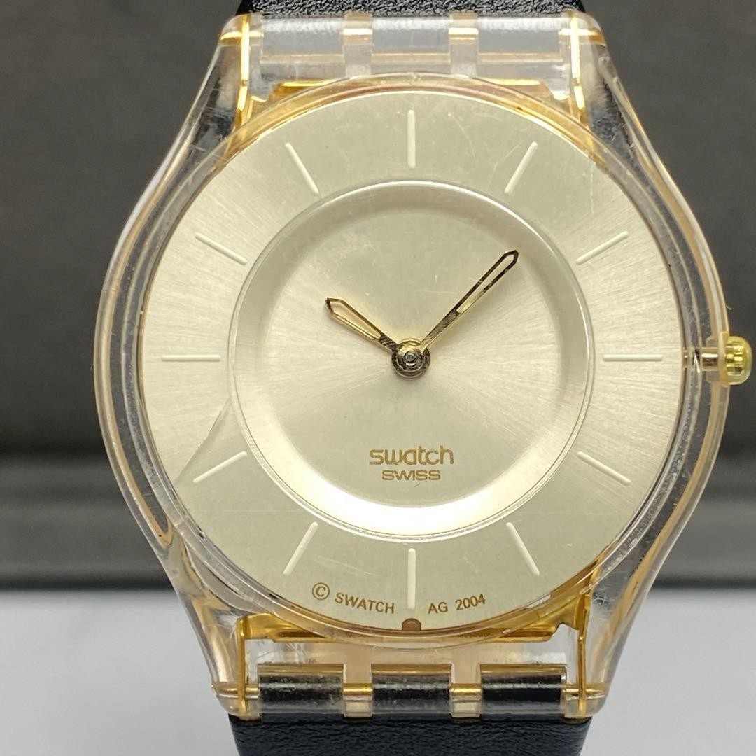 Ultra-Thin Swatch Skin SWISS Battery Replaced Genuine Belt