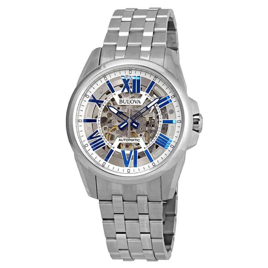 Bulova Classic Automatic Silver Dial Men’s Watch 96A187