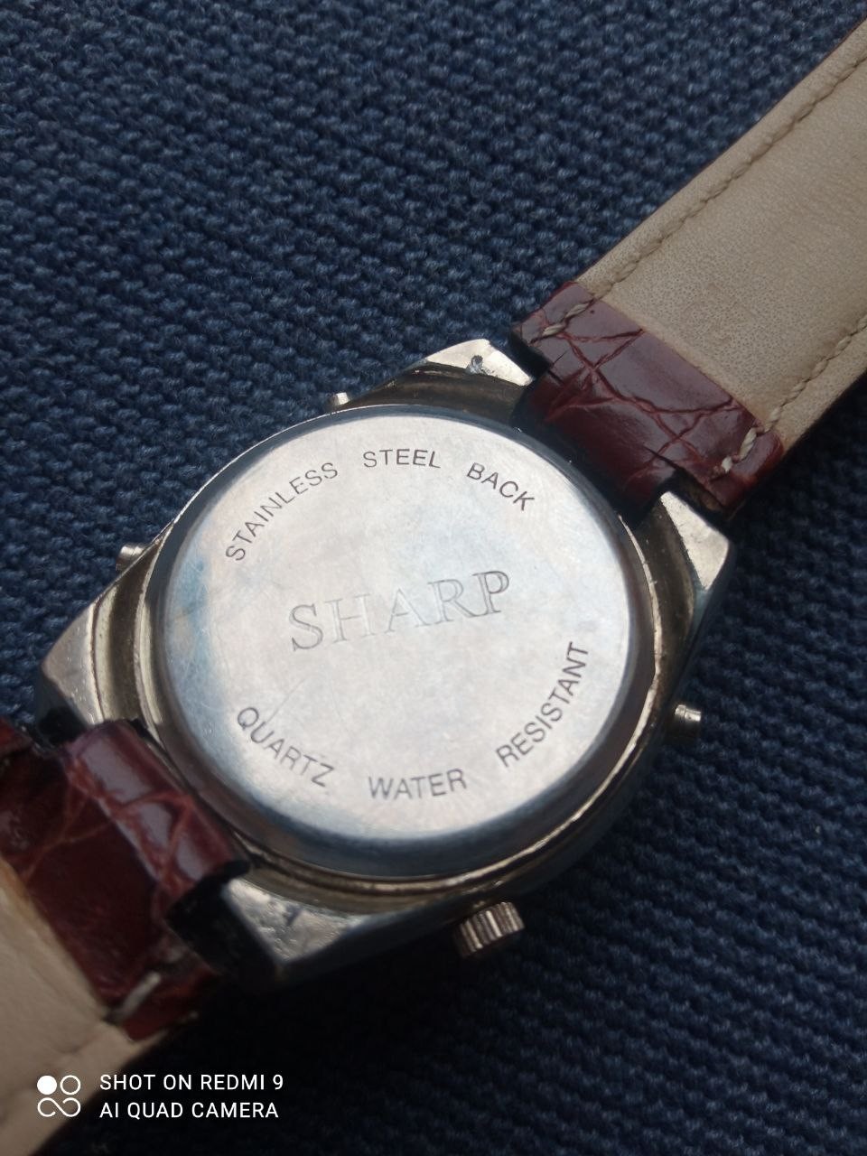 SHARP Analog Digital Chronograph Men’s Watch Japan