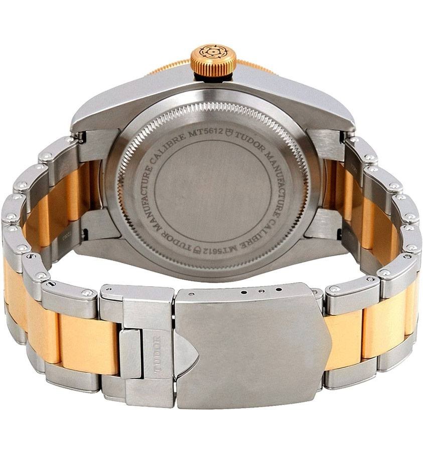 Tudor Black Bay S&G 18k Yellow Gold & Steel Champagne Dial Men’s Watch M79733N