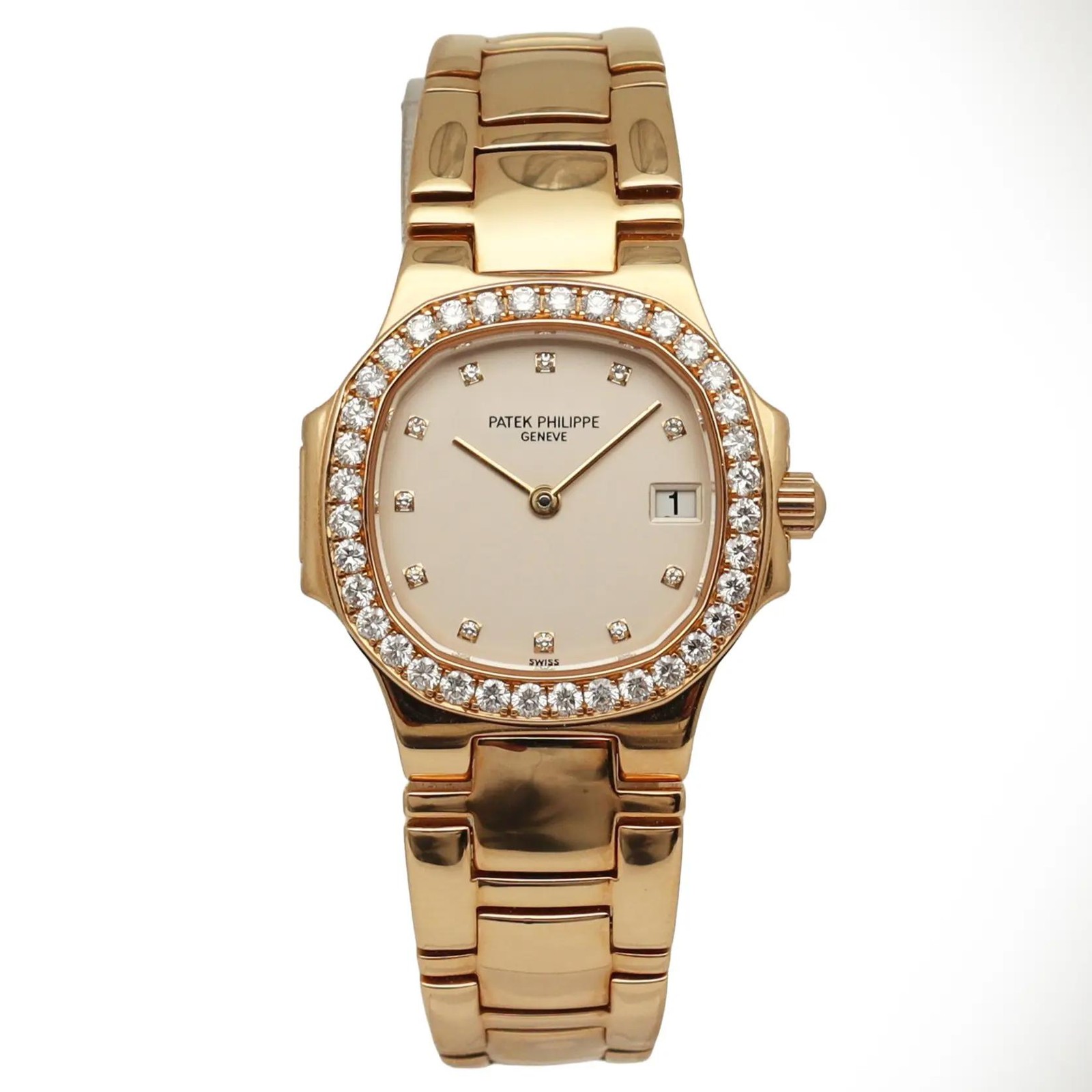 Patek Philippe Nautilus 27mm 18k Yellow Gold Ladies Watch 4700/530J-001