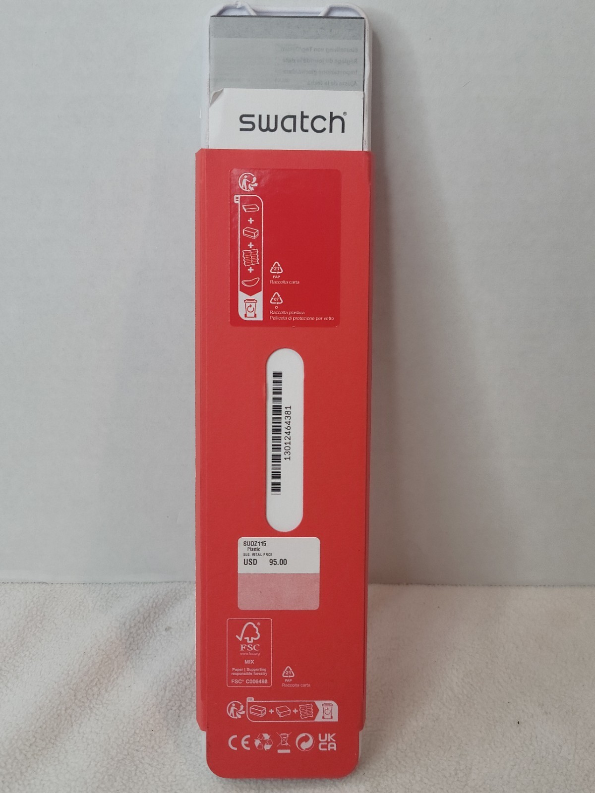 Swatch Originals, WE’REALLGONNADIE (FORRON), Swiss Made, Multicolor 42mm SUOZ115