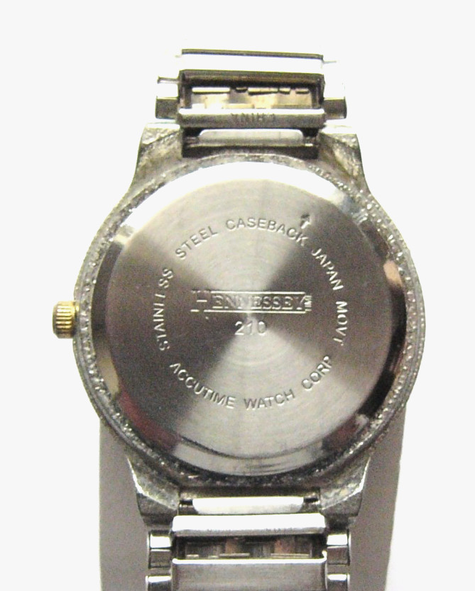 Hennessey Black PVD Gold Plated Analog Quartz Mens Watch
