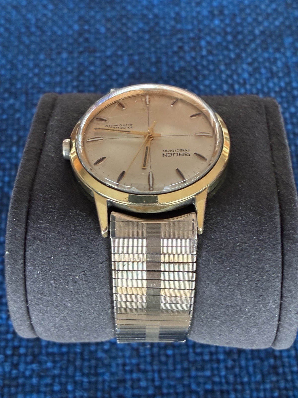 Mid-Century GRUEN Precision Watch Autowind Running – Great Original bracelet