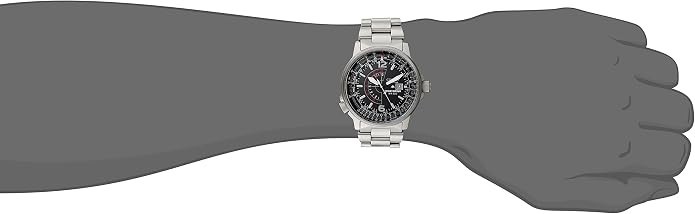 Citizen Eco-Drive Promaster Air Nighthawk BJ7000-52E Men Black Dial Pilot Watch