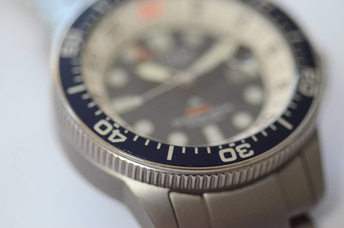 CITIZEN Eco Drive Promaster GMT B877 R011804 Men’s Diver’s Watch 250724