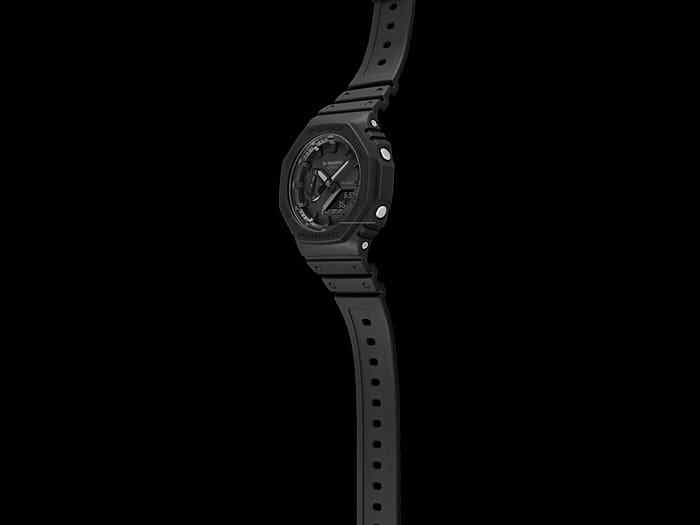 CASIO G-SHOCK GA-2100-1A1JF Carbon Core Guard Analog Digital Watch Black 45.4mm