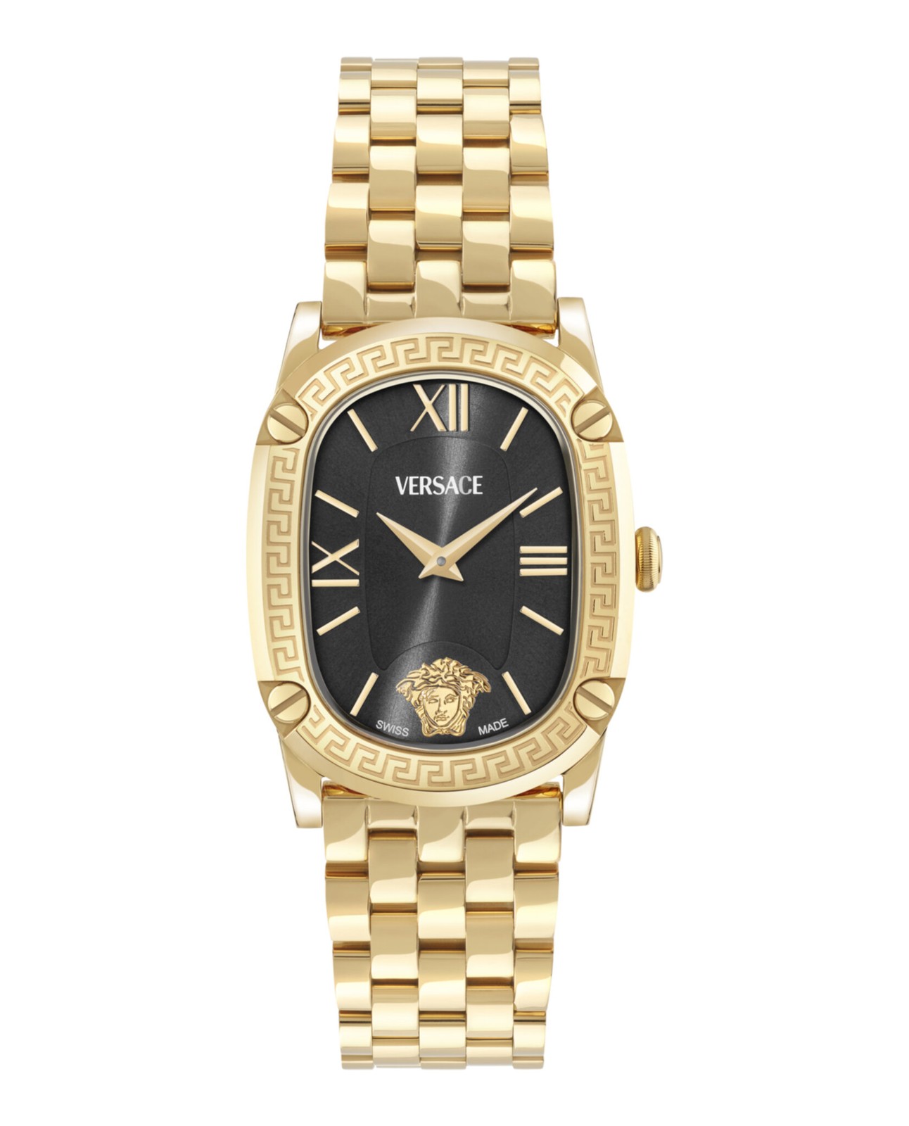 Versace Womens Gold 29mm Bracelet Fashion Watch