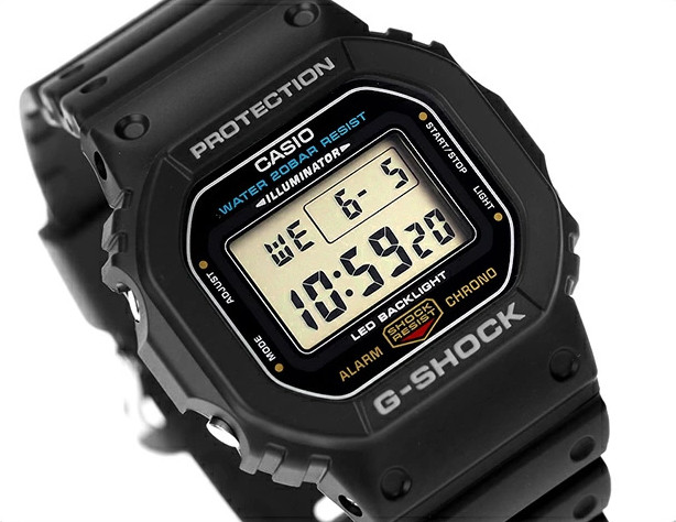 Casio G-Shock DW-5600UE-1DR Black Square Digital Watch New