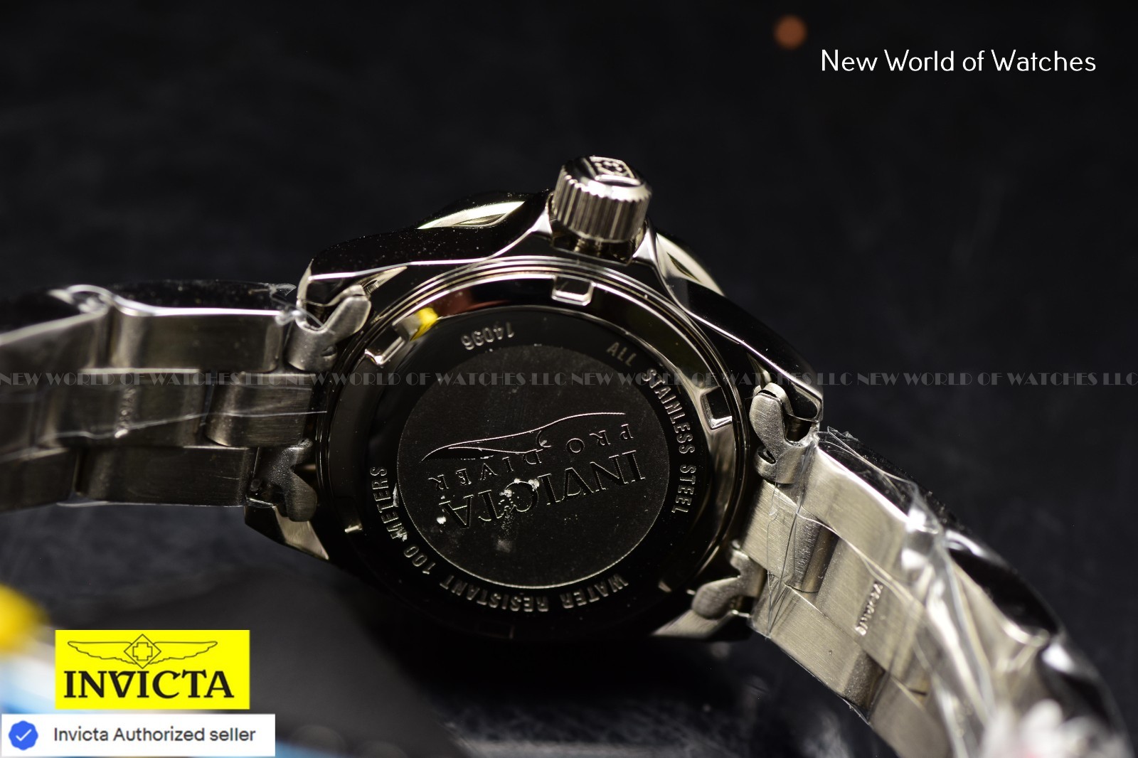 Invicta Women’s Pro Diver 25mm Metallic White Dial Stainless Steel Quartz Watch