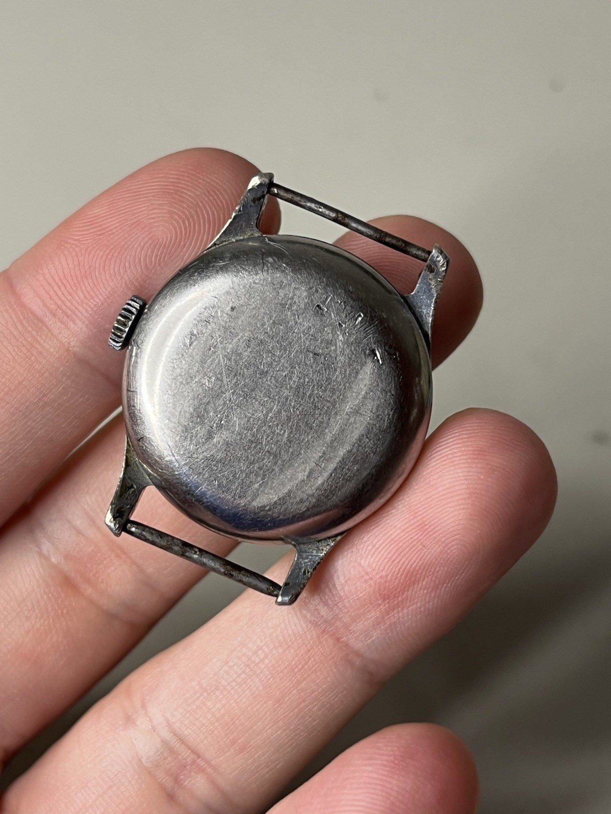 Vintage Soviet Moskva Watch Pobeda 1MchZ 16 Jewels USSR Running Needs Service