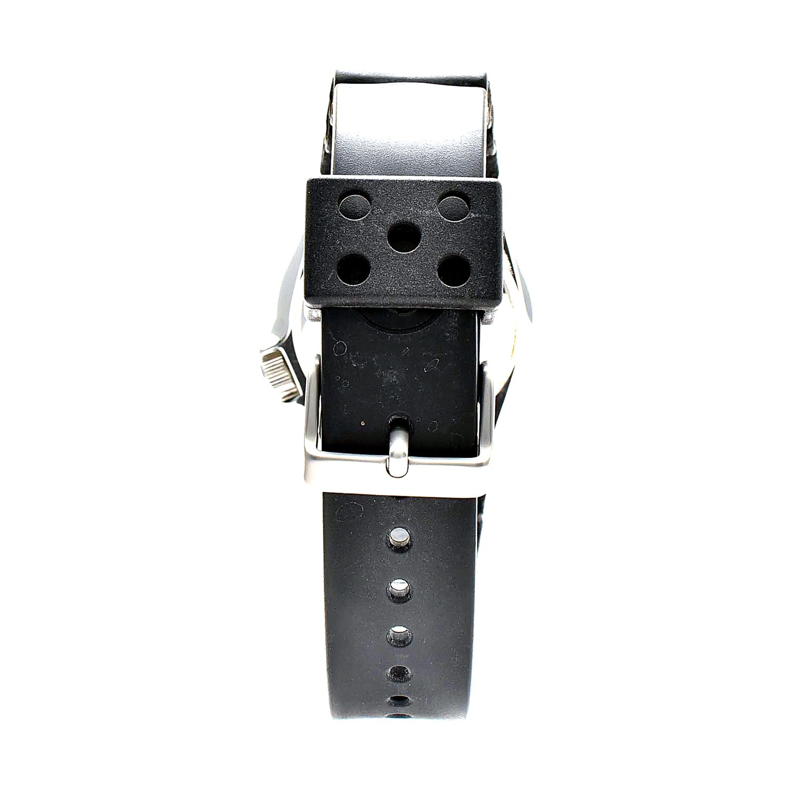 Seiko SKX007J Automatic Diver 200m Men Stainless Steel Black Day Date Rubber