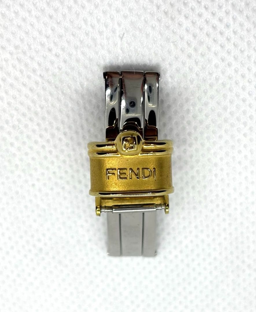 Fendi D Buckle for Lady Watches 11mm Genuine Watch Clasp Spare Part Used