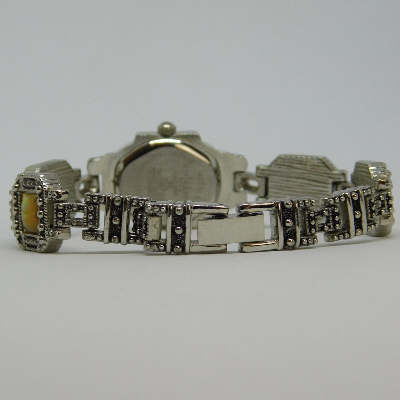 L.A.Express LAX1368 Dark Tone Quartz Analog Women’s Watch Sz. 6″ New Battery