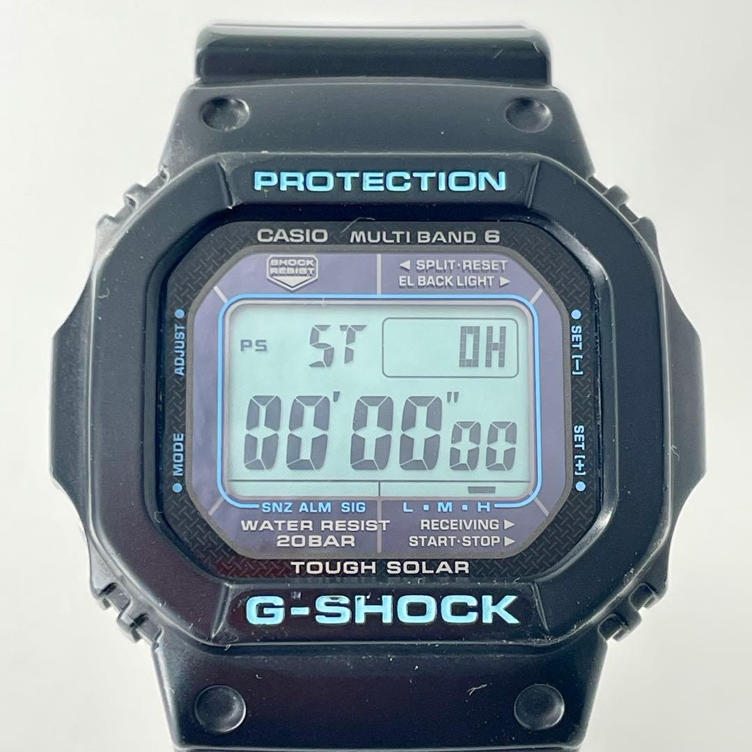 CASIO G-SHOCK GW-M5610BA-1JF Digital Tough Solar Black Blue Watch From Japan
