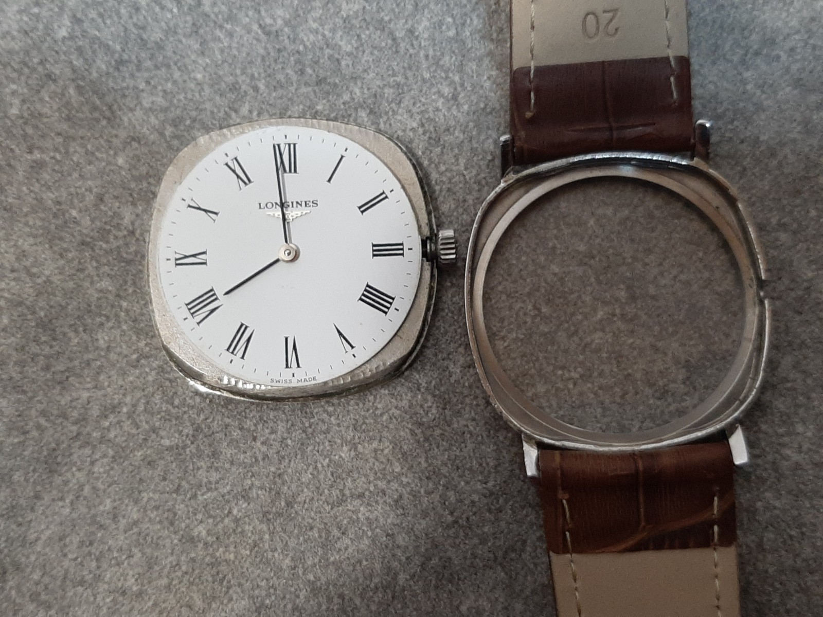 LE GRAND CLASSIQUE DE LONGINES. EXTRA-FLAT MANUAL Cal. 847.4 70s