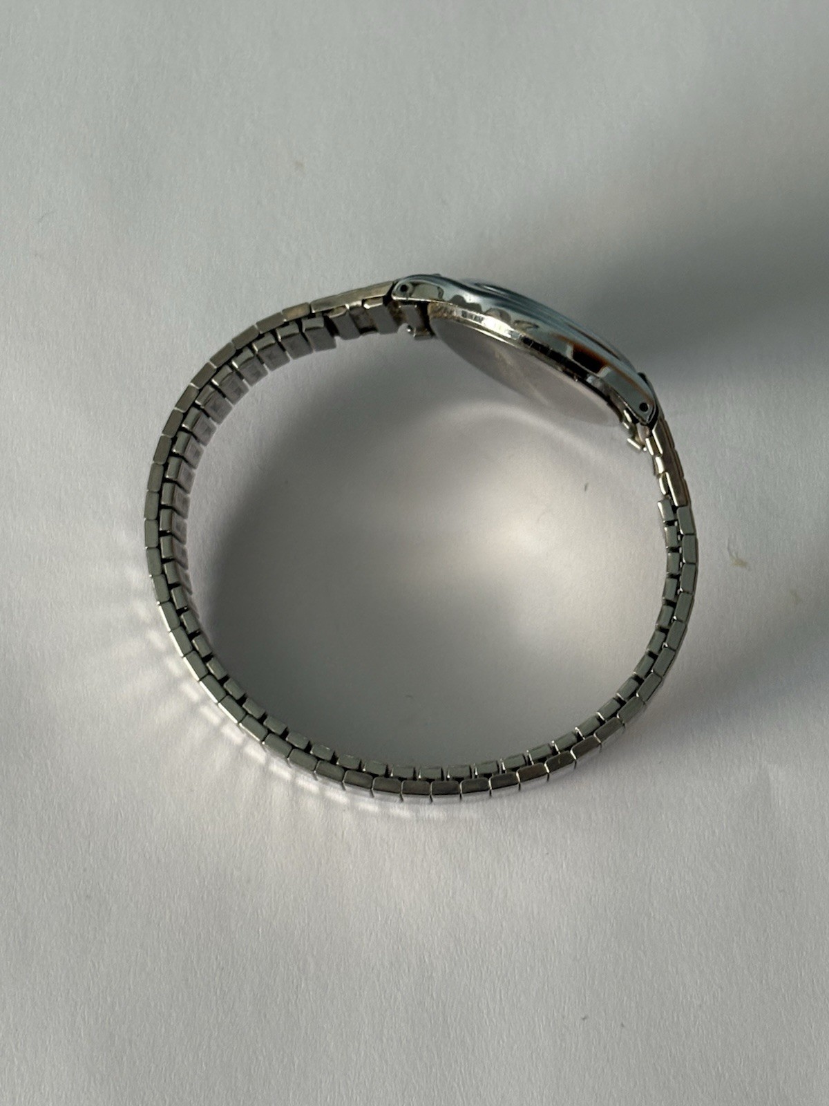 Vintage Phasar Silver Tone Quartz Analog Ladies Wristwatch Sears Roebuck & Co.