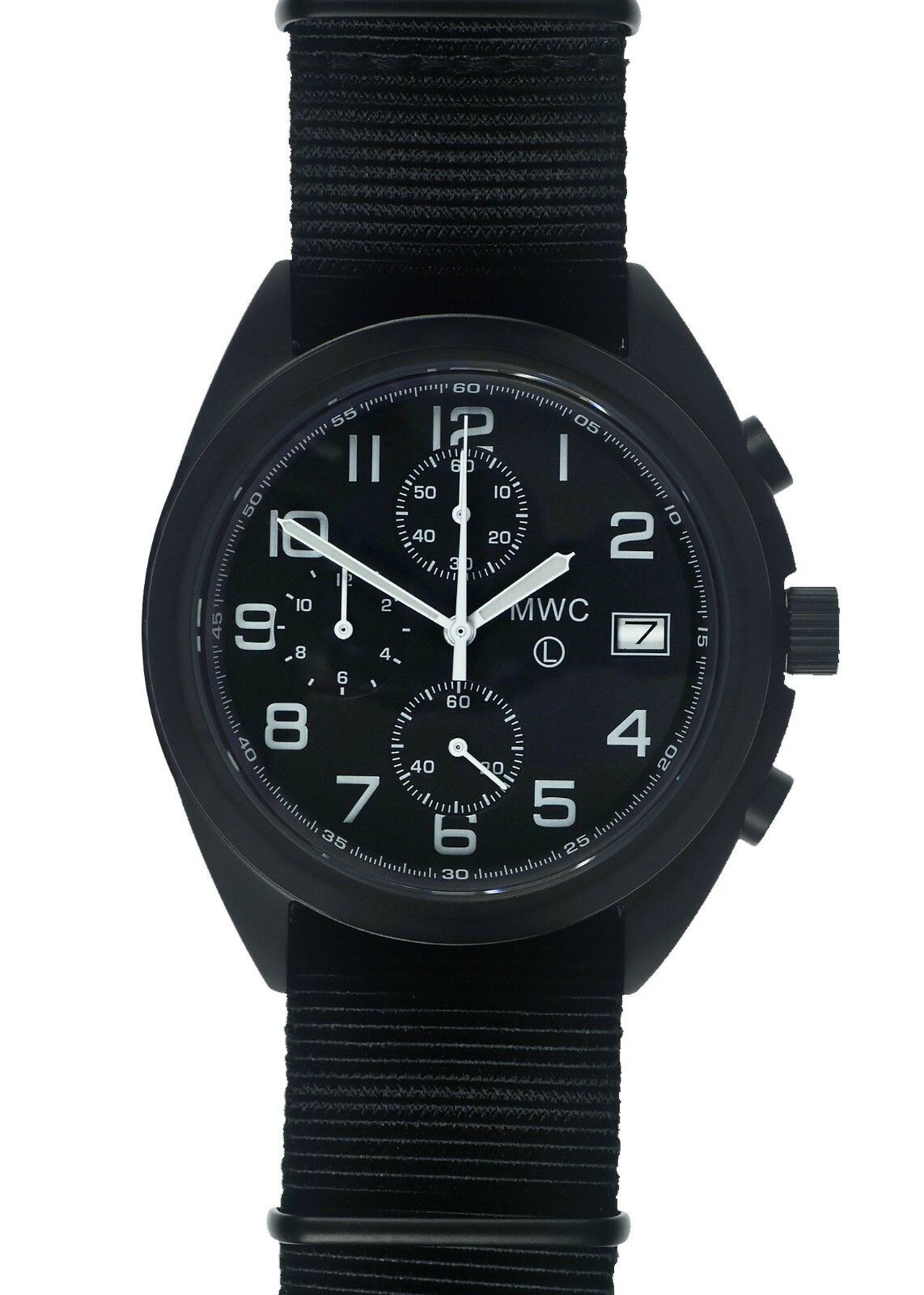MWC Mecha-Quartz Hybrid PVD Military Pilot Chronograph | Sapphire Crystal | 100m