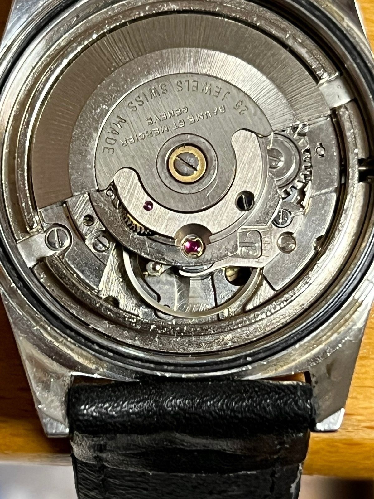 Baume & Mercier Baumatic Automatic Large 36mm Vintage Wristwatch