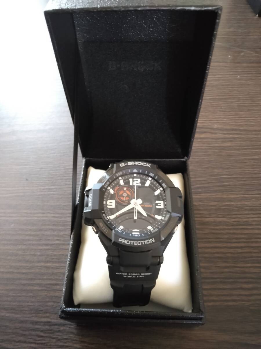 G SHOCK SKY COCKPIT GA 1000 Watch with Instruction Manual and Box Item