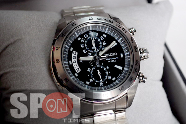 Seiko Criteria Tachymeter Chronograph Men’s Watch SNN179P1