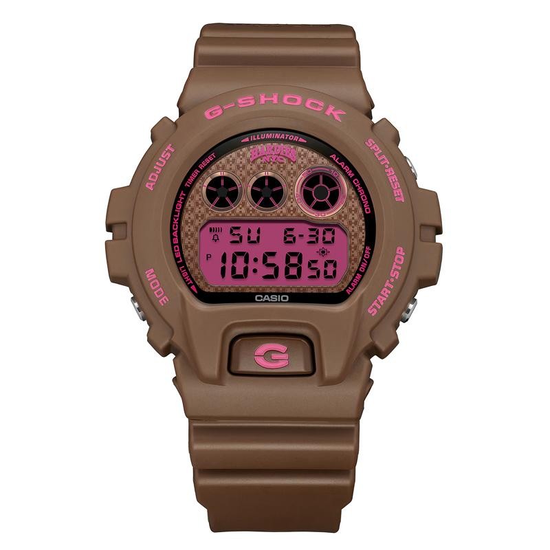 CASIO G-SHOCK DW-6900HH-5 Hardies NYC Collaboration Digital Watch Brown Pink