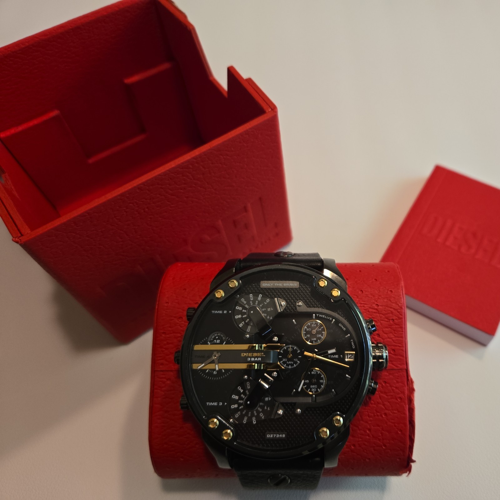 Diesel Mr Daddy 2.0 Watch Black DZ7348