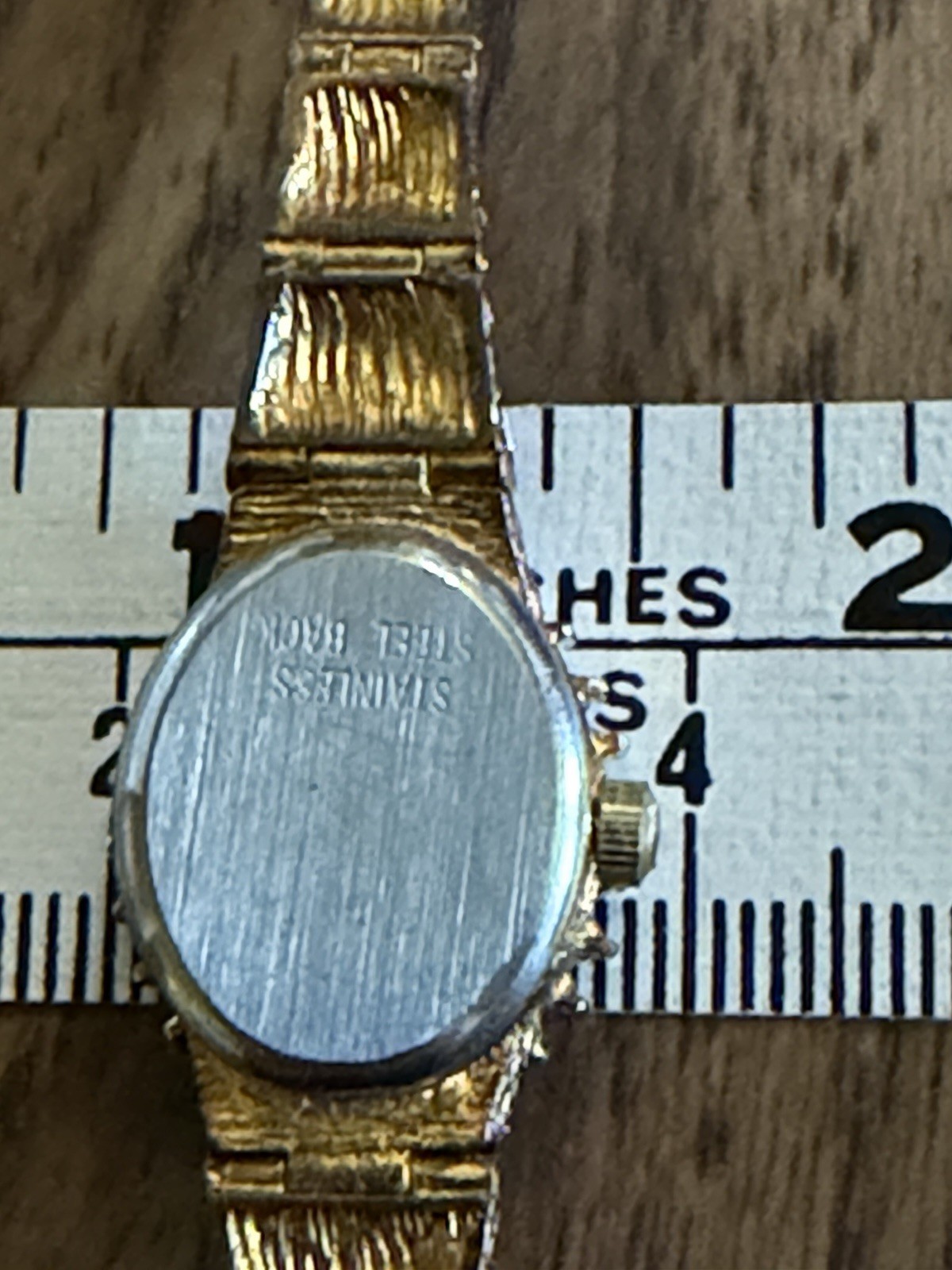 Dufonte Lucien Piccard Gold Tone Nugget Wristwatch – Untested