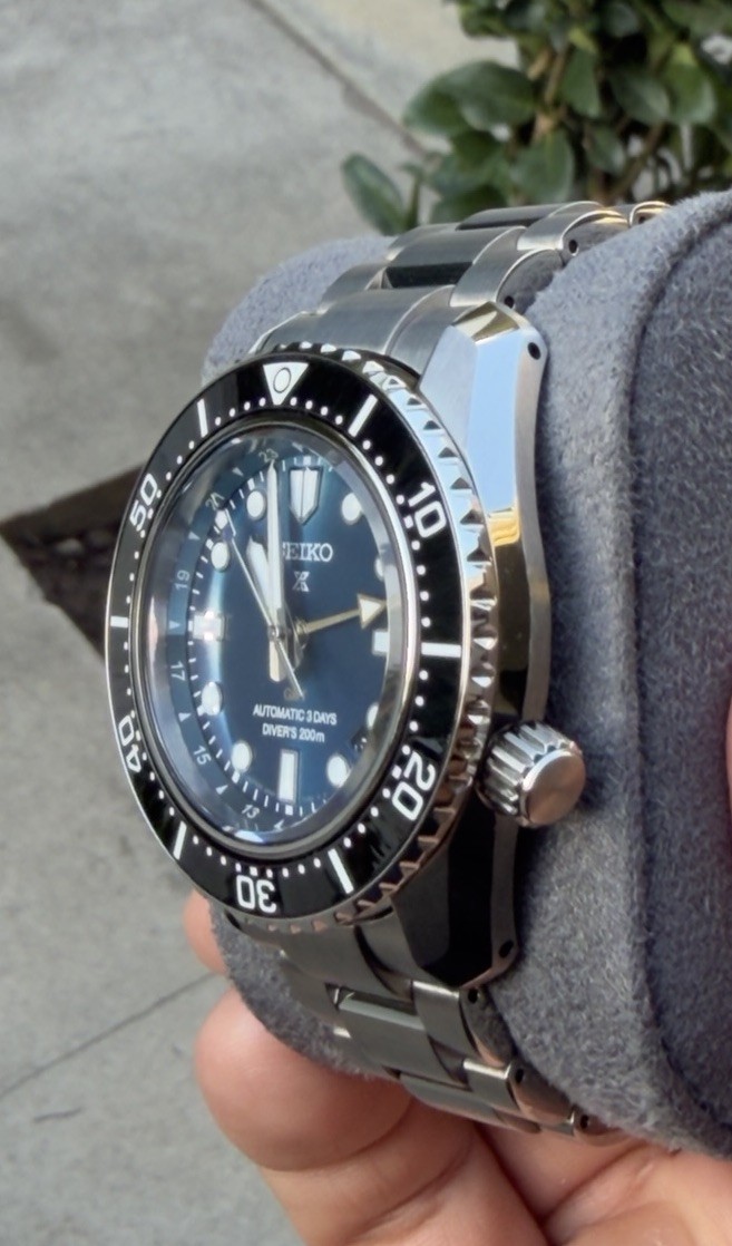 Seiko Prospex 1968 Heritage Diver’s GMT 42mm Blue Dial Watch SPB477 #497/500