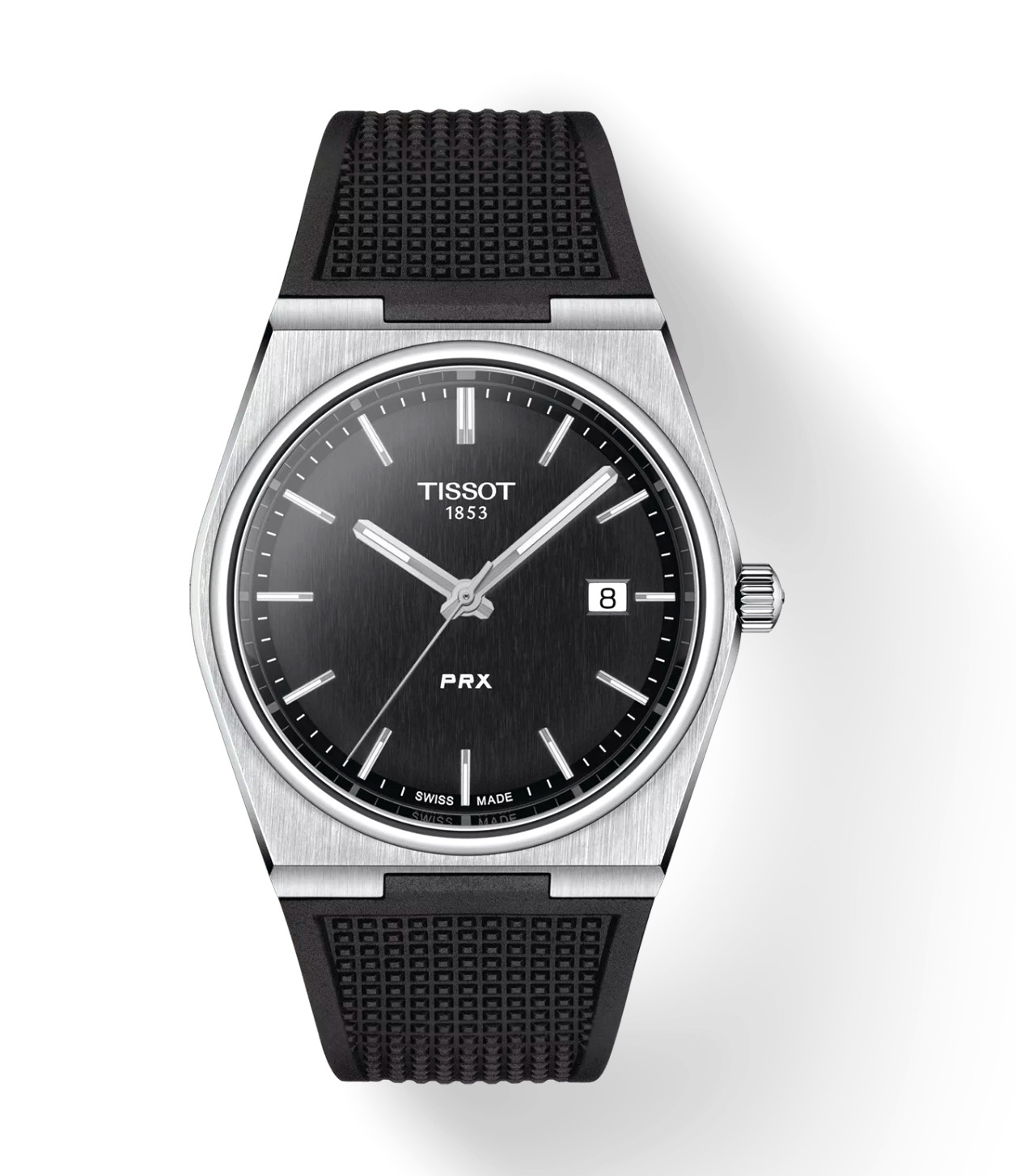 Tissot PRX T137.410.17.051.00 40 mm Steel Rubber Back Dial Quartz Men’s Watch