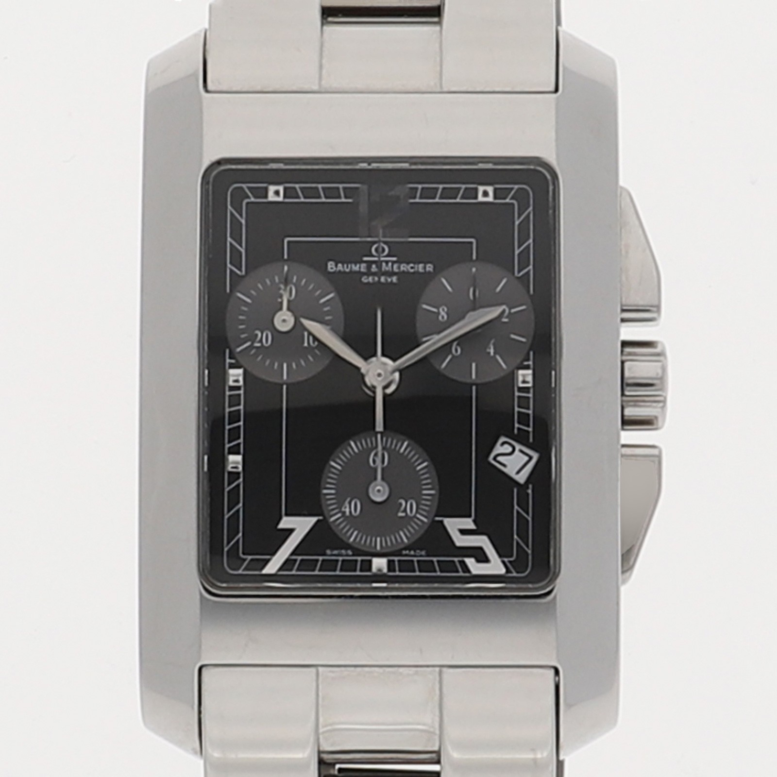 Baume & Mercier 65341 Hampton black Dial Quartz Stainless Steel Men’s