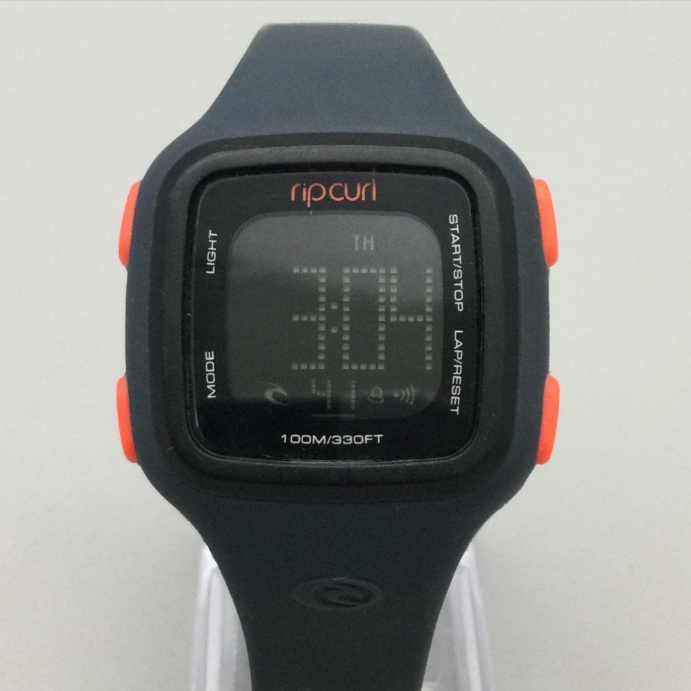 Rip Curl Candy 2 Womens Watch 34mm Black Orange Digital Silicone 100M Backlight
