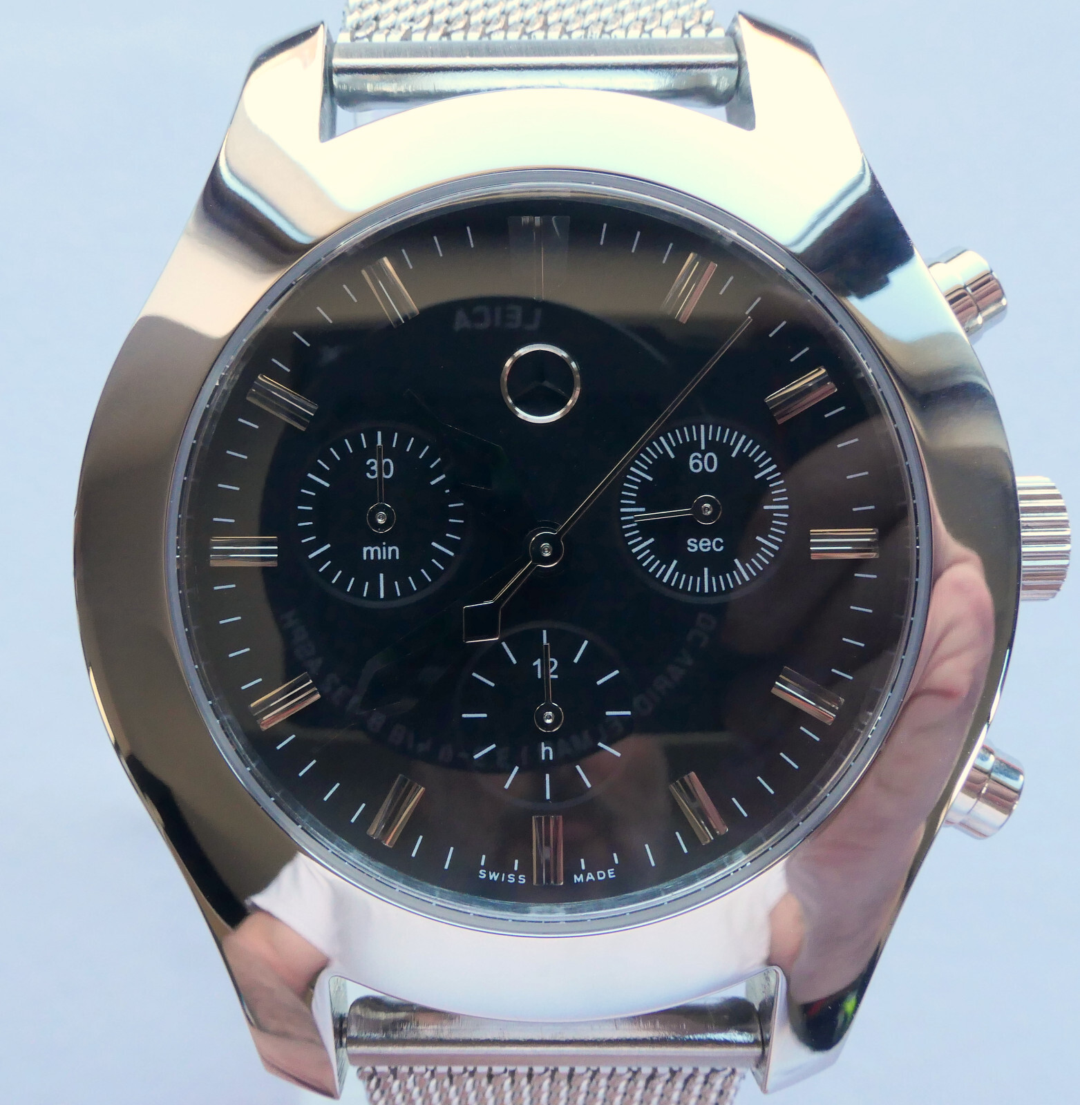 Mercedes Benz Classic Business Sport Accessory Swiss Luxury Chronograph Watch