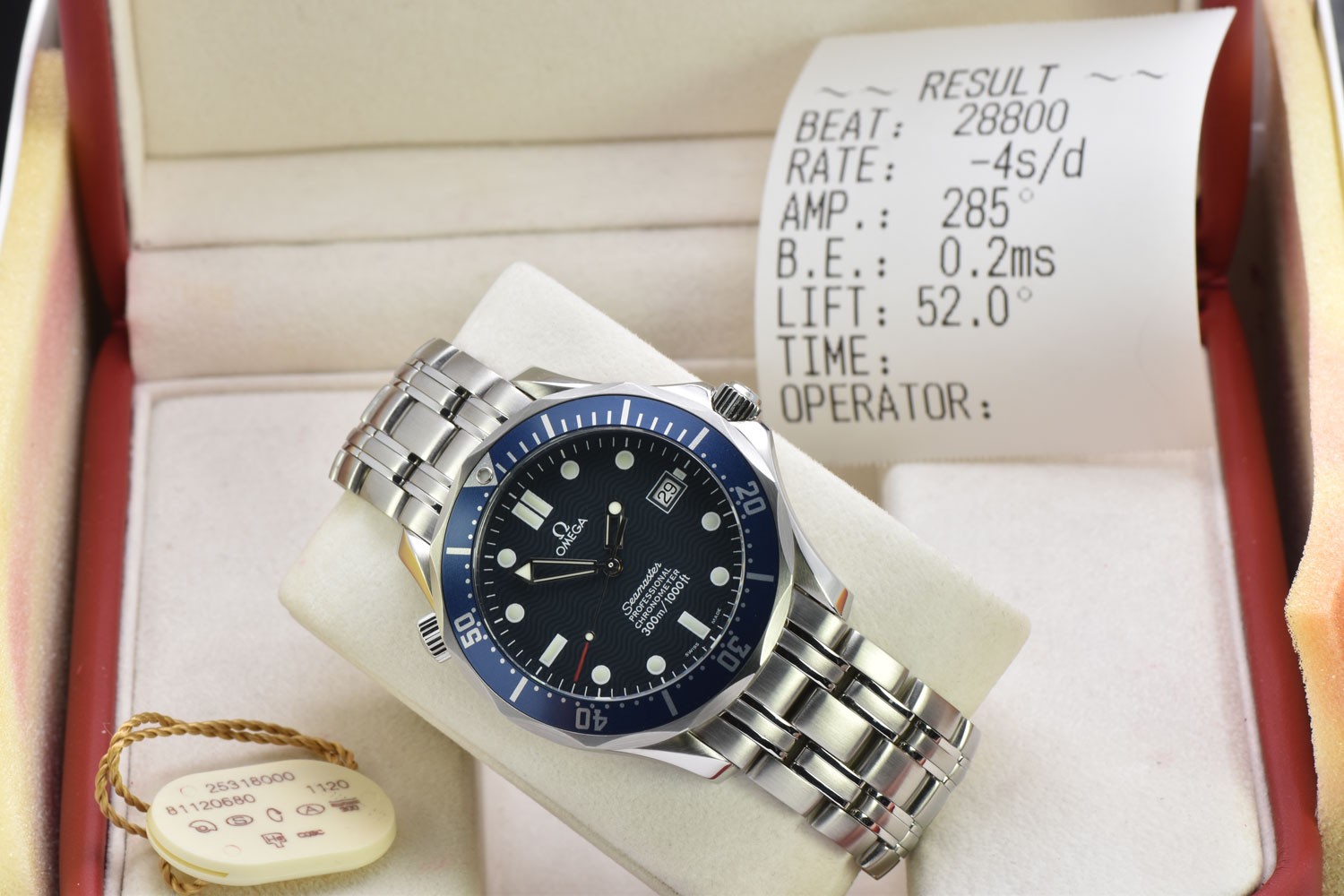 Omega Seamaster Professional 300m “Bond” 41mm Automatic 2531.80 B+P #8045