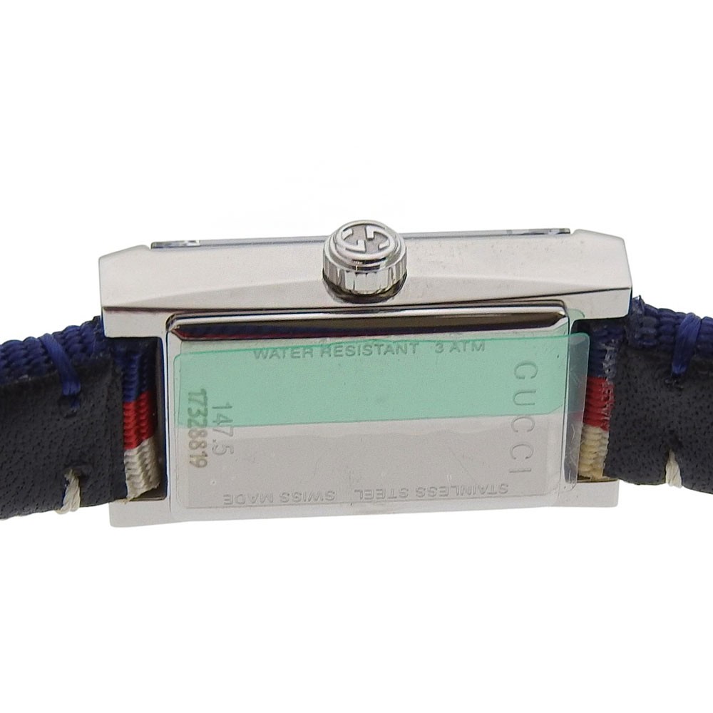 GUCCI G frame Watches YA147502/147.5 Tricolor multicolorDial Stainless Ste…