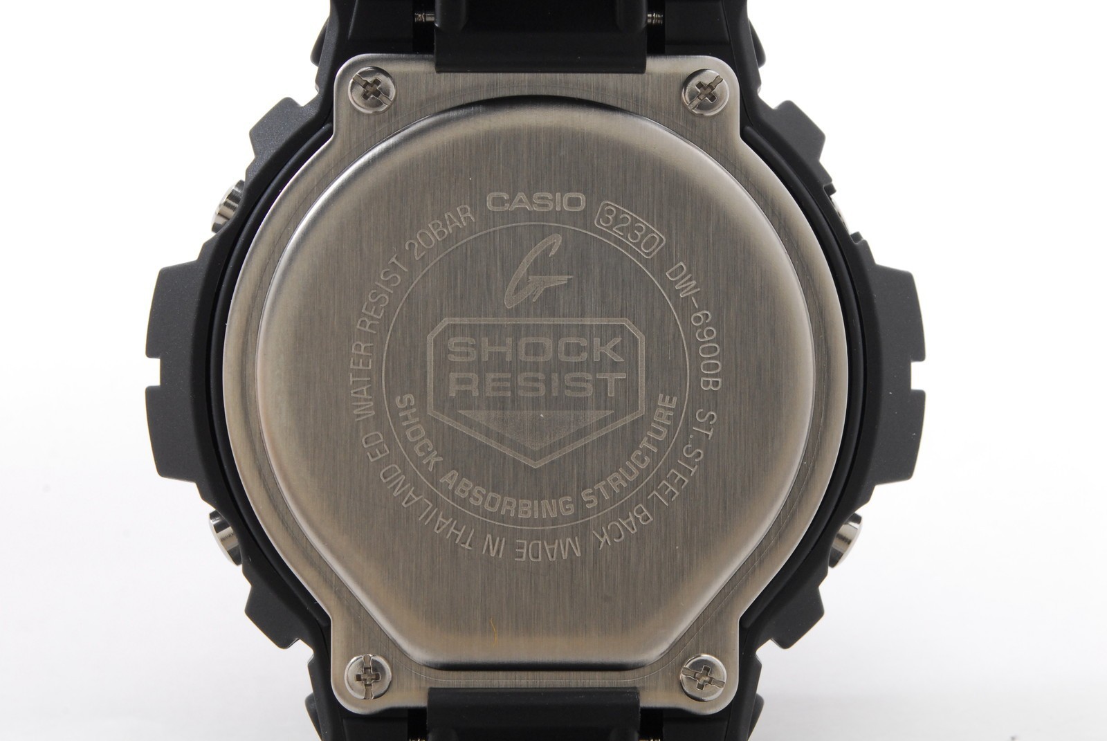 [MINT]Casio Wristwatch G-SHOCK DW-6900B Black from JAPAN