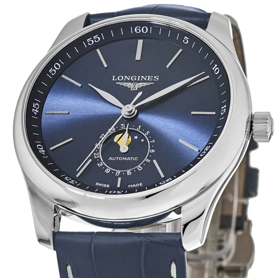 New Longines Master Collection Moonphase Automatic Men’s Watch L2.909.4.92.0