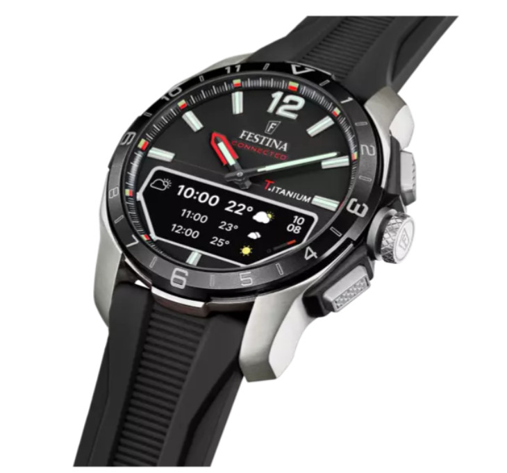 FESTINA CONNECTED D SMART TITANIUM OLED SCREEN WATCH F23000/4