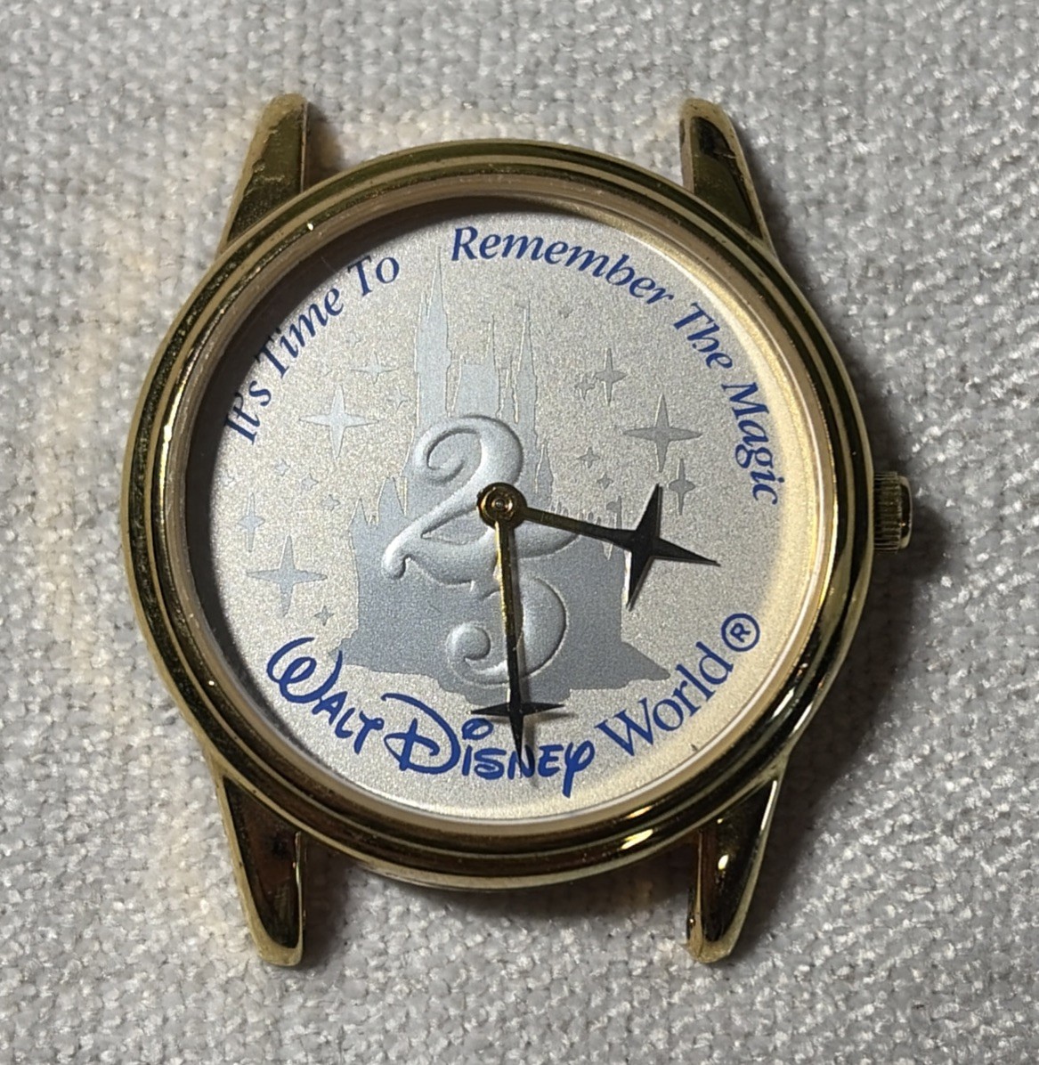 Walt Disney World 25th Anniversary Watch Made For Eastman Kodak Co 1997 Runs