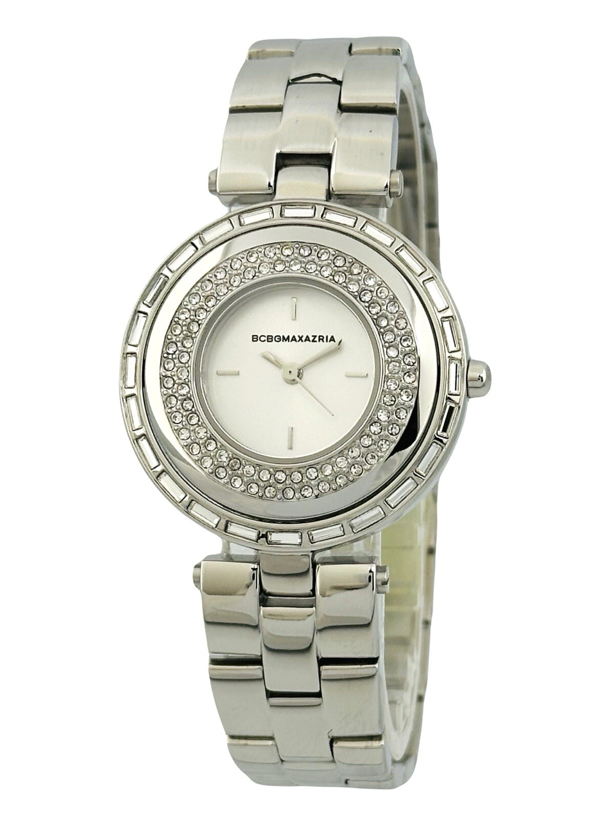 BCBGMAXAZRIA Ladies BG8314 Pirouett Steel Case sparkling studding Watch