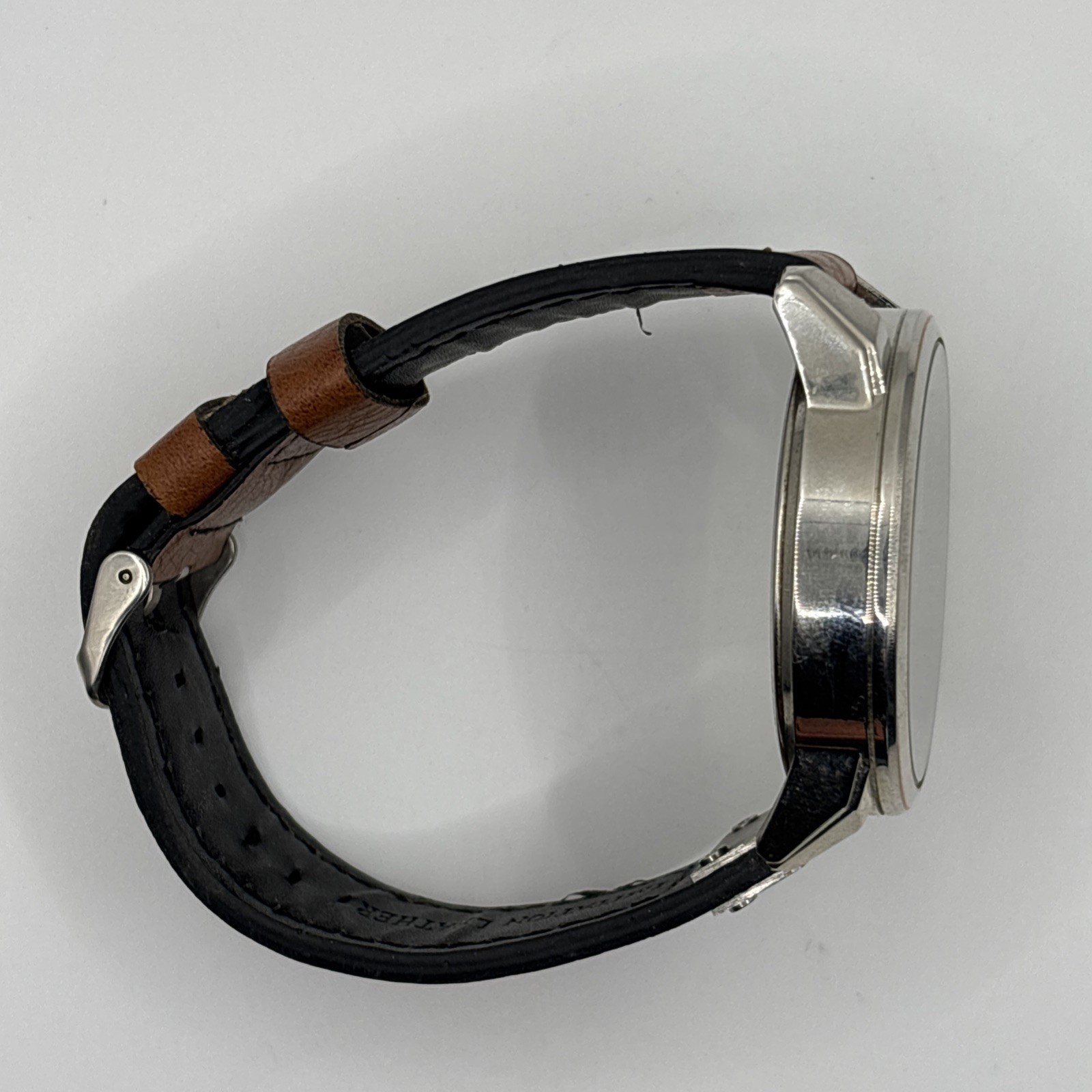George Sterling Silver Case Quartz Analog Men’s Fashion Watch