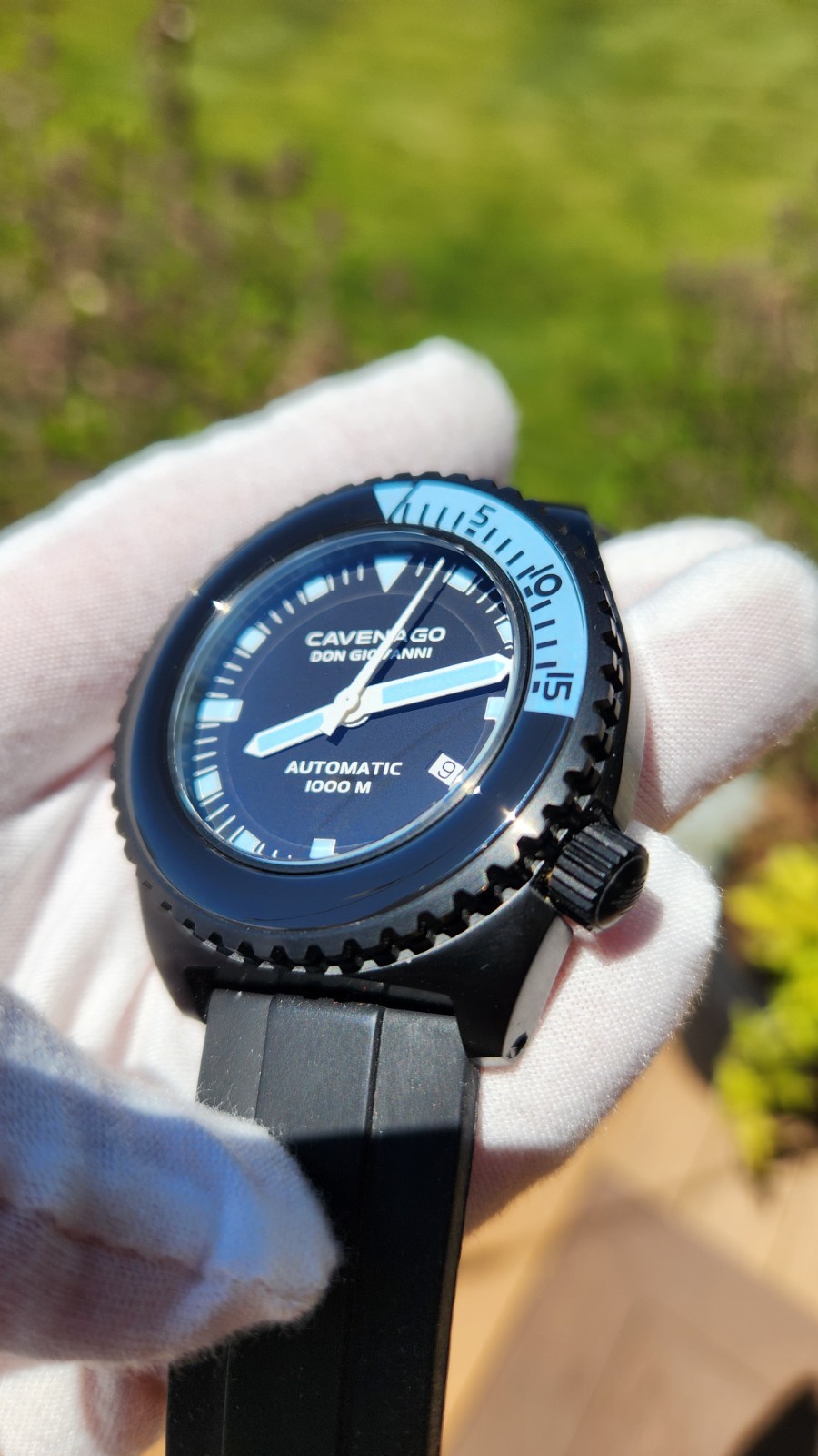 Cavenago Don Giovanni 1000 Meter Diver – Swiss Movement wt Box – Free S&H