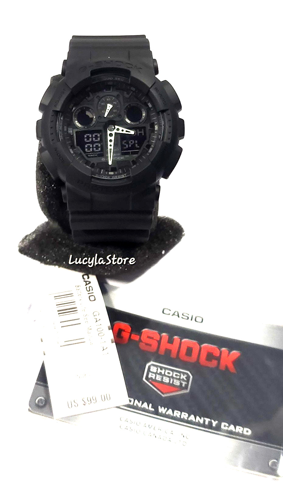 Casio G-shock GA100-1A1 Black Matte Men’s Watch – New with tag and Box