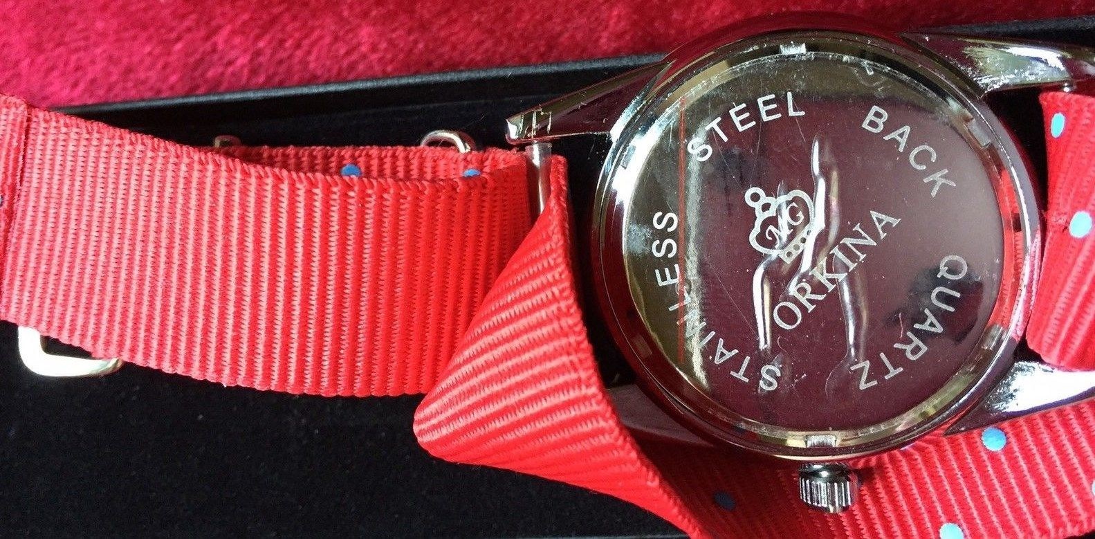 Orkina Watch, Steel, Unusual (Never Worn) – Gorgeous!